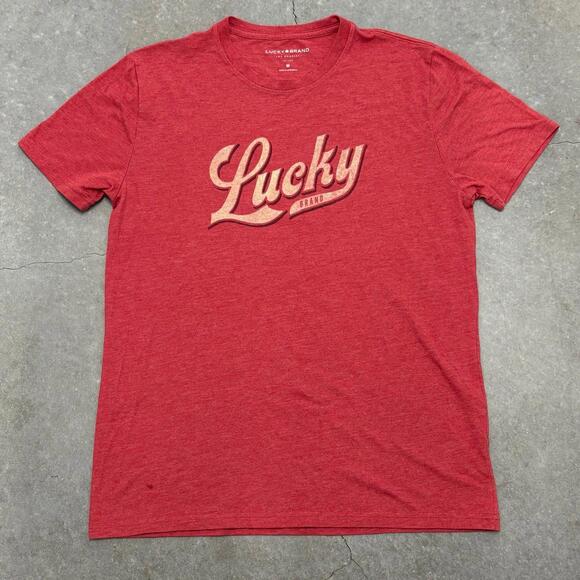 Lucky Brand Logo T Shirt - Picture 1 of 3